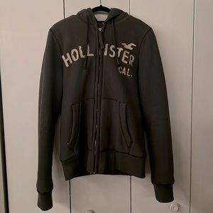 Hollister Zip Up Hooded Jacket
